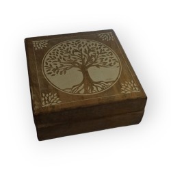 Caja madera Árbol de la Vida