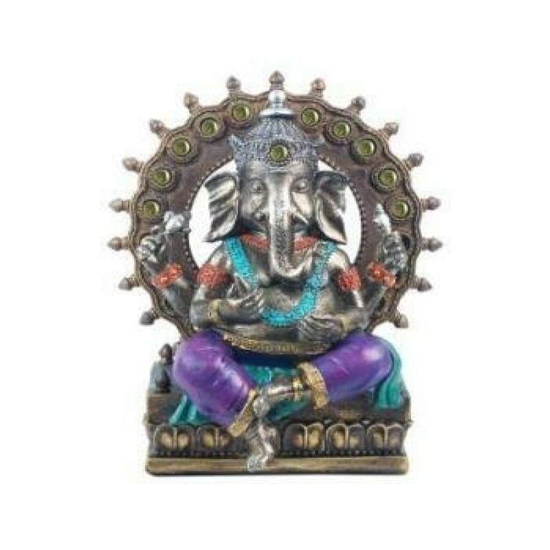 Figura en resina de Ganesha de 20 cm