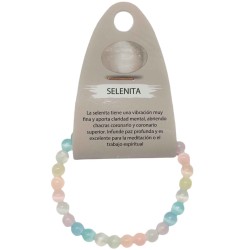 Pulsera multicolor Selenita