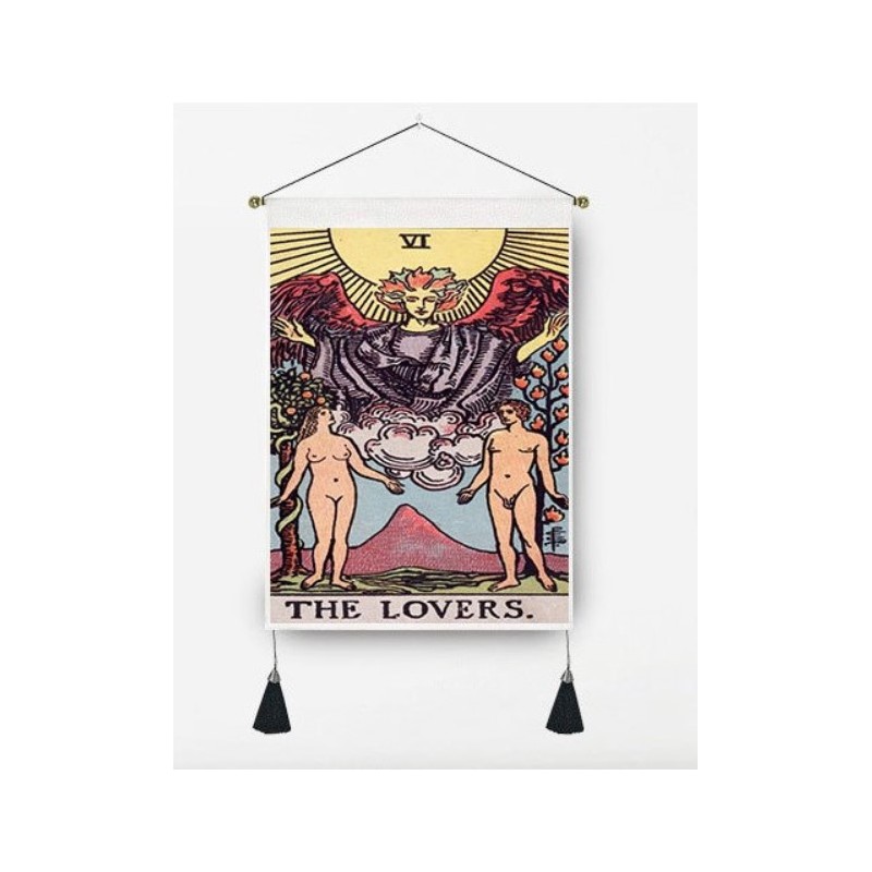 Tapiz Pared Carta del amor del Tarot