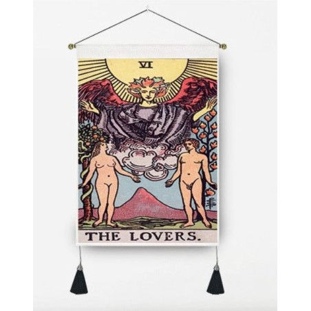 Tapiz Pared Carta del amor del Tarot