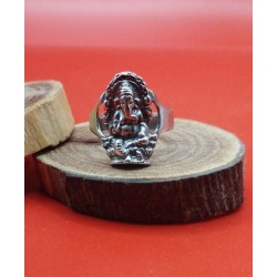 Anillo Plata Ganesha